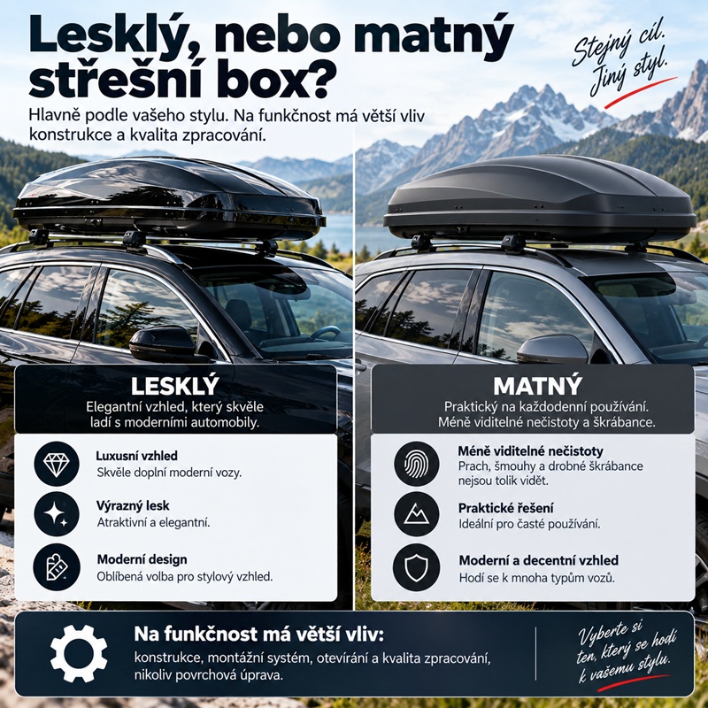 Jak vybrat střešní box